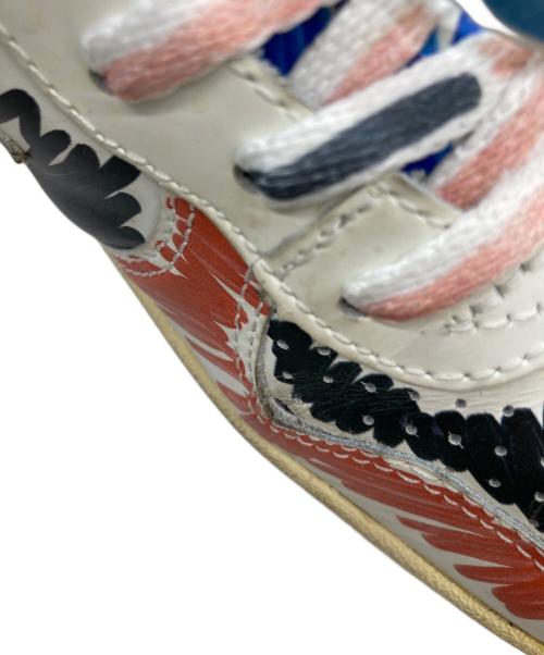 MARNI（マルニ）MARNI (マルニ) VEJA (ヴェジャ) ペイントミッドカットスニーカー ホワイト サイズ:26㎝の古着・服飾アイテム