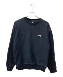 stussy（ステューシー）の古着「ワンポイントロゴスウェット」｜ブラック