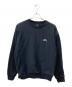 stussy（ステューシー）の古着「ワンポイントロゴスウェット」｜ブラック