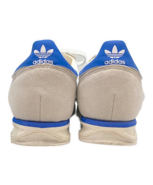 adidas（アディダス）adidas (アディダス) ローカットスニーカー ブルー×ホワイト サイズ:27の古着・服飾アイテム