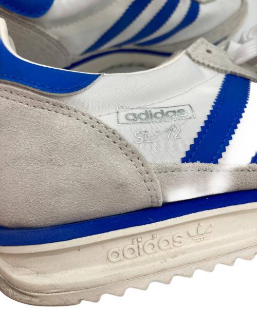 adidas（アディダス）adidas (アディダス) ローカットスニーカー ブルー×ホワイト サイズ:27の古着・服飾アイテム