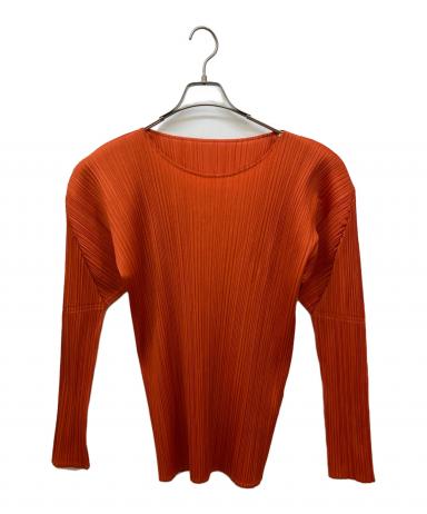 PLEATS PLEASE プリーツプリーズ Tシャツ・カットソー L 赤 【古着】【中古】【送料無料】 3031004064221308_01_5169w.jpeg