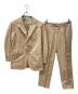 Sartoria Ring（サルトリアリング）の古着「セットアップスーツ」｜ベージュ