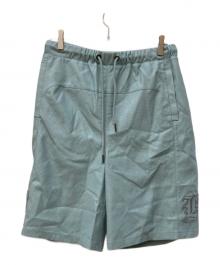 BREATH（ブレス）の古着「ハーフパンツ/FAUX LEATHER SHORTS」｜スカイブルー