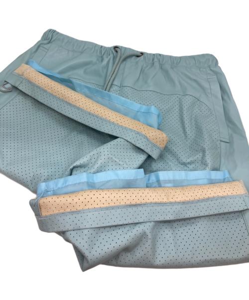 BREATH（ブレス）BREATH (ブレス) ハーフパンツ/FAUX LEATHER SHORTS スカイブルー サイズ:Ⅼの古着・服飾アイテム