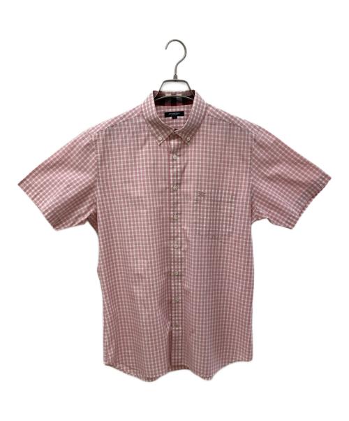 BURBERRY LONDON（バーバリーロンドン）BURBERRY LONDON (バーバリーロンドン) チェックシャツ レッド サイズ:Ⅼの古着・服飾アイテム