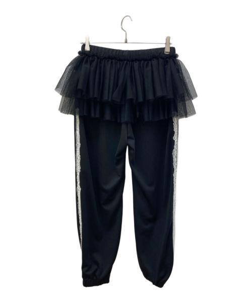 EMILYYV（エミリー）EMILYYV (エミリー) フリルジャージ ブラック サイズ:-の古着・服飾アイテム