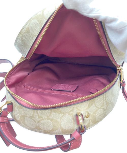COACH（コーチ）COACH (コーチ) リュック ピンクベージュの古着・服飾アイテム