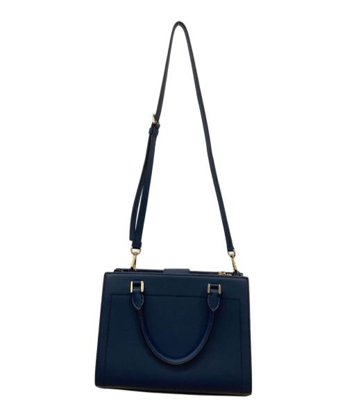 MICHAEL KORS（マイケルコース）MICHAEL KORS (マイケルコース) 2WAYバッグ ネイビーの古着・服飾アイテム