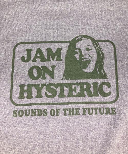Hysteric Glamour（ヒステリックグラマー）Hysteric Glamour (ヒステリックグラマー) プリントニット パープル サイズ:Mの古着・服飾アイテム