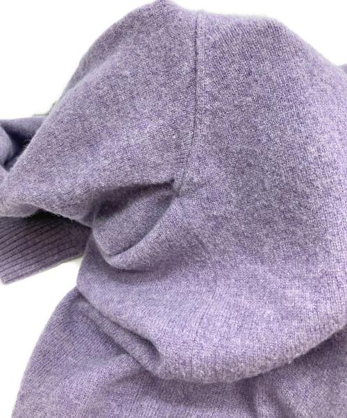 Hysteric Glamour（ヒステリックグラマー）Hysteric Glamour (ヒステリックグラマー) プリントニット パープル サイズ:Mの古着・服飾アイテム