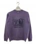 Hysteric Glamour（ヒステリックグラマー）の古着「プリントニット」｜パープル