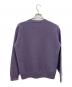 Hysteric Glamour (ヒステリックグラマー) プリントニット パープル サイズ:M：13000円