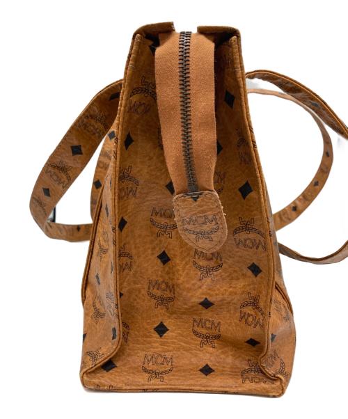 MCM（エムシーエム）MCM (エムシーエム) トートバッグ ブラウンの古着・服飾アイテム