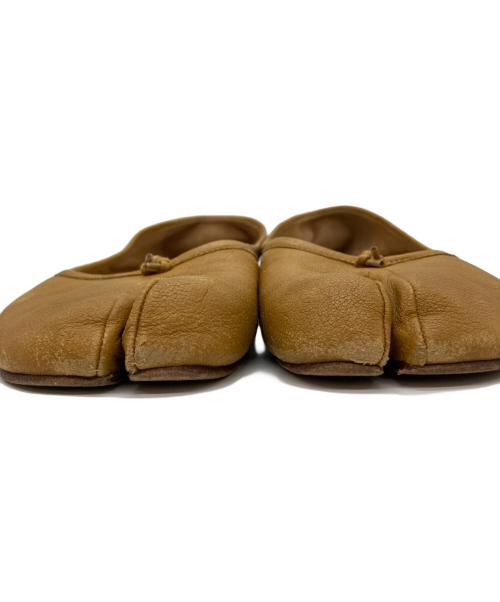 Maison Margiela（メゾンマルジェラ）Maison Margiela (メゾンマルジェラ) Tabiフラットバレエシューズ イエロー サイズ:40の古着・服飾アイテム