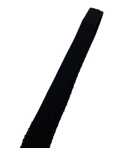 COMME des GARCONS HOMME（コムデギャルソン オム）COMME des GARCONS HOMME (コムデギャルソン オム) ニットタイ ブラック サイズ:-の古着・服飾アイテム