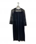 Hysteric Glamourヒステリックグラマー）の古着「バックスカルプリントカーディガン」｜ブラック