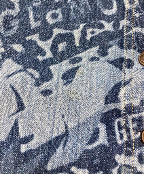 Hysteric Glamour（ヒステリックグラマー）Hysteric Glamour (ヒステリックグラマー) ガールプリントデニムスカート インディゴ サイズ:Sの古着・服飾アイテム