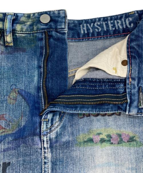 Hysteric Glamour（ヒステリックグラマー）Hysteric Glamour (ヒステリックグラマー) woody woodpecker デニムスカート インディゴ サイズ:XSの古着・服飾アイテム