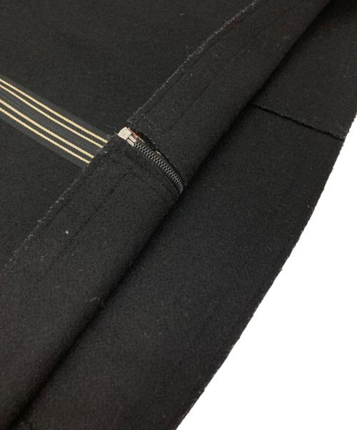 CHANEL（シャネル）CHANEL (シャネル) メルトンミニスカート ブラック サイズ:38の古着・服飾アイテム