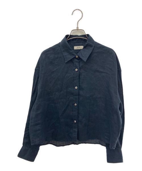 journal standard L'essage（ジャーナルスタンダード レサージュ）journal standard L'essage (ジャーナルスタンダード レサージュ) リネンシャツ ブラック サイズ:-の古着・服飾アイテム