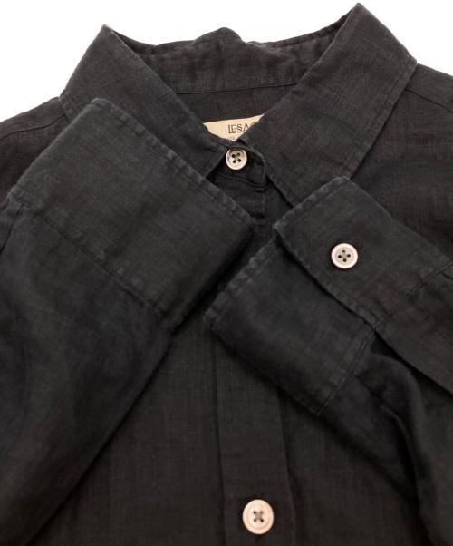 journal standard L'essage（ジャーナルスタンダード レサージュ）journal standard L'essage (ジャーナルスタンダード レサージュ) リネンシャツ ブラック サイズ:-の古着・服飾アイテム