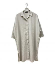 mizuiro-ind（ミズイロインド）の古着「シャツワンピース」｜ミント