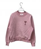 AMI Alexandre Mattiussiアミアレクサンドルマテュッシ）の古着「ラグランスウェット」｜ピンク