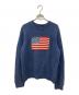 RALPH LAUREN（ラルフローレン）の古着「星条旗ニット」｜ネイビー