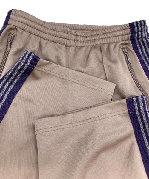 Needles（ニードルズ）Needles (ニードルズ) トラックパンツ ベージュ×パープル サイズ:XSの古着・服飾アイテム