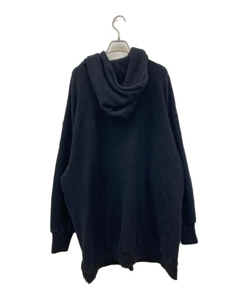 Y's（ワイズ）Y's (ワイズ) ハーフジップパーカー ブラック サイズ:2の古着・服飾アイテム