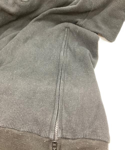 Y's（ワイズ）Y's (ワイズ) ハーフジップパーカー ブラック サイズ:2の古着・服飾アイテム