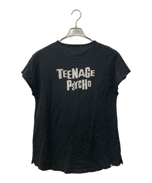 Hysteric Glamour（ヒステリックグラマー）Hysteric Glamour (ヒステリックグラマー) THE CRAMPSプリントTシャツ ブラック サイズ:FREEの古着・服飾アイテム