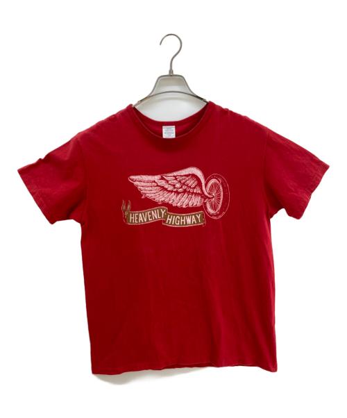 COOTIE PRODUCTIONS（クーティープロダクツ）COOTIE PRODUCTIONS (クーティープロダクツ) Tシャツ レッド サイズ:Lの古着・服飾アイテム