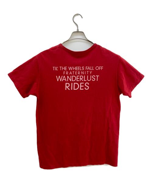 COOTIE PRODUCTIONS（クーティープロダクツ）COOTIE PRODUCTIONS (クーティープロダクツ) Tシャツ レッド サイズ:Lの古着・服飾アイテム