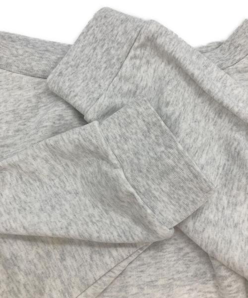 HER LIP TO（ハーリップトゥ）HER LIP TO (ハーリップトゥ) オフショルダースウェット/Flight Mode Cropped Pullover グレー サイズ:Fの古着・服飾アイテム