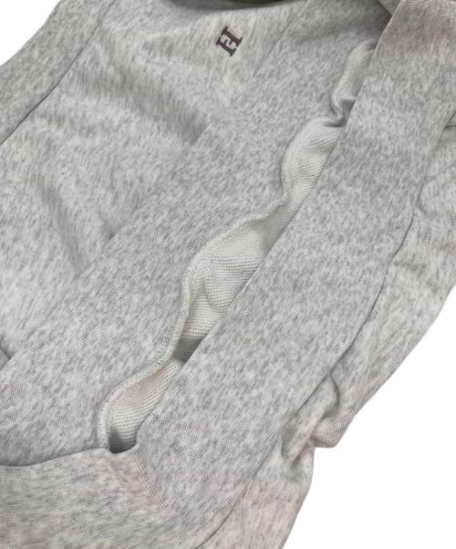 HER LIP TO（ハーリップトゥ）HER LIP TO (ハーリップトゥ) オフショルダースウェット/Flight Mode Cropped Pullover グレー サイズ:Fの古着・服飾アイテム