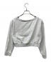 HER LIP TO (ハーリップトゥ) オフショルダースウェット/Flight Mode Cropped Pullover グレー サイズ:F：4000円