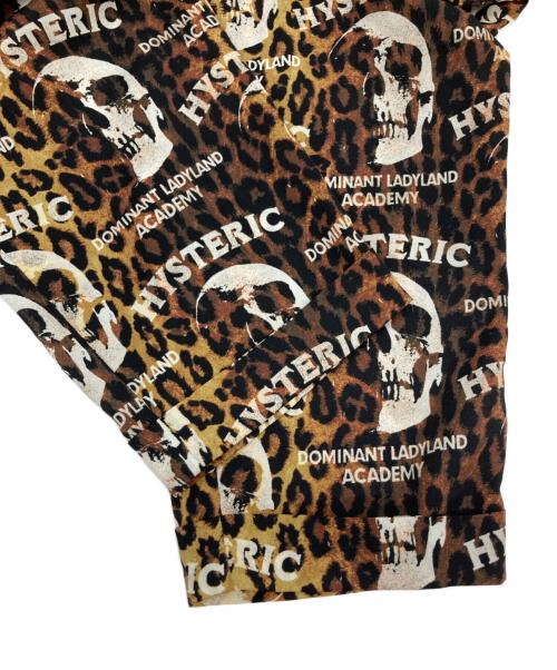 Hysteric Glamour（ヒステリックグラマー）Hysteric Glamour (ヒステリックグラマー) レオパード柄イージーパンツ ブラウン サイズ:Sの古着・服飾アイテム