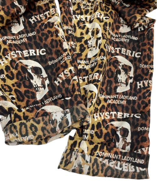Hysteric Glamour（ヒステリックグラマー）Hysteric Glamour (ヒステリックグラマー) レオパード柄イージーパンツ ブラウン サイズ:Sの古着・服飾アイテム