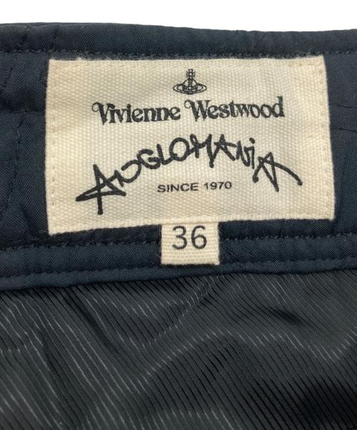 Vivienne Westwood ANGLOMANIA（ヴィヴィアンウエストウッドアングロマニア）Vivienne Westwood ANGLOMANIA (ヴィヴィアンウエストウッドアングロマニア) キルティングスカート ブラック サイズ:Sの古着・服飾アイテム