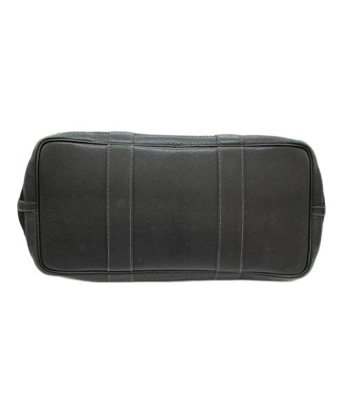 HERMES（エルメス）HERMES (エルメス) ガーデンパーティPM/キャンバストートバッグ ブラックの古着・服飾アイテム