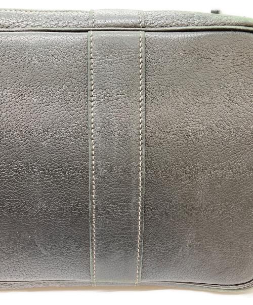 HERMES（エルメス）HERMES (エルメス) ガーデンパーティPM/キャンバストートバッグ ブラックの古着・服飾アイテム