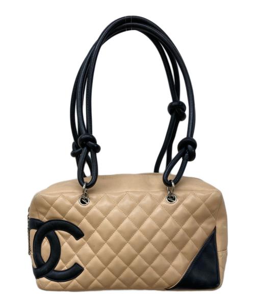 CHANEL（シャネル）CHANEL (シャネル) カンボンキルティングボーリングバッグ ピンクの古着・服飾アイテム