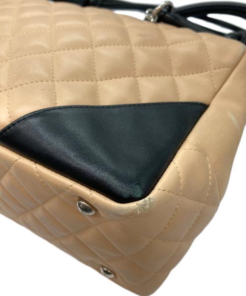 CHANEL（シャネル）CHANEL (シャネル) カンボンキルティングボーリングバッグ ピンクの古着・服飾アイテム