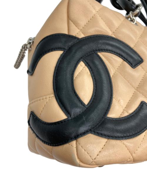 CHANEL（シャネル）CHANEL (シャネル) カンボンキルティングボーリングバッグ ピンクの古着・服飾アイテム