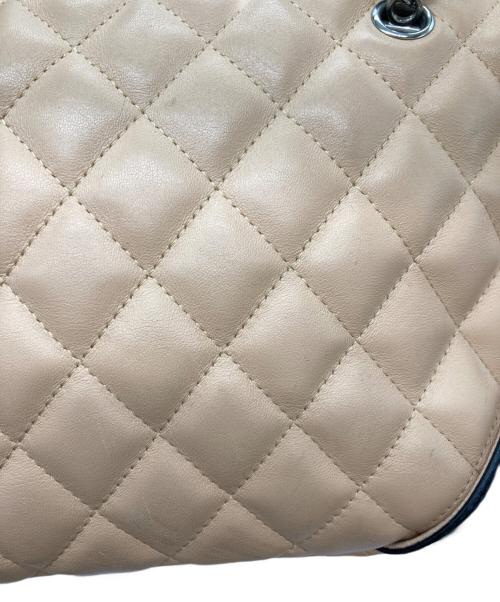 CHANEL（シャネル）CHANEL (シャネル) カンボンキルティングボーリングバッグ ピンクの古着・服飾アイテム