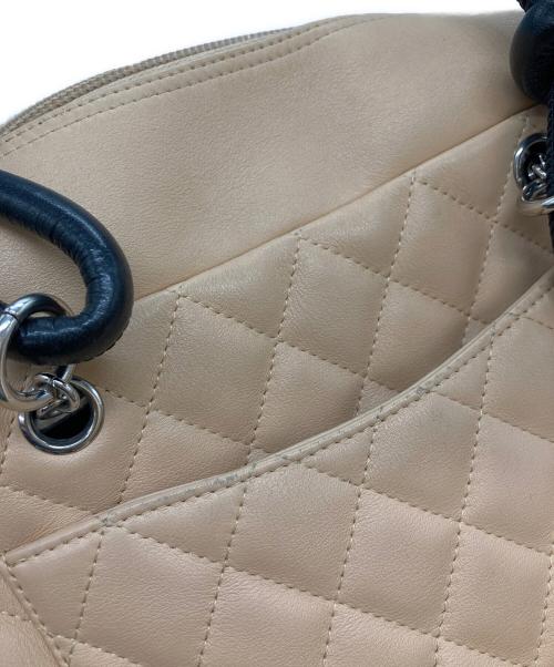 CHANEL（シャネル）CHANEL (シャネル) カンボンキルティングボーリングバッグ ピンクの古着・服飾アイテム
