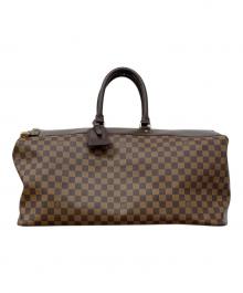 LOUIS VUITTON（ルイ ヴィトン）の古着「グリニッジGM ダミエ・エベヌ/ボストンバッグ」｜ブラウン