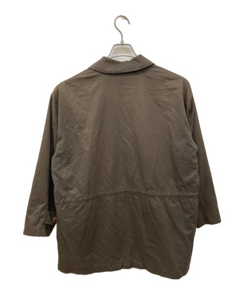 Burberry's（バーバリーズ）Burberry's (バーバリーズ) ジップアップジャケット ブラウン サイズ:Mの古着・服飾アイテム
